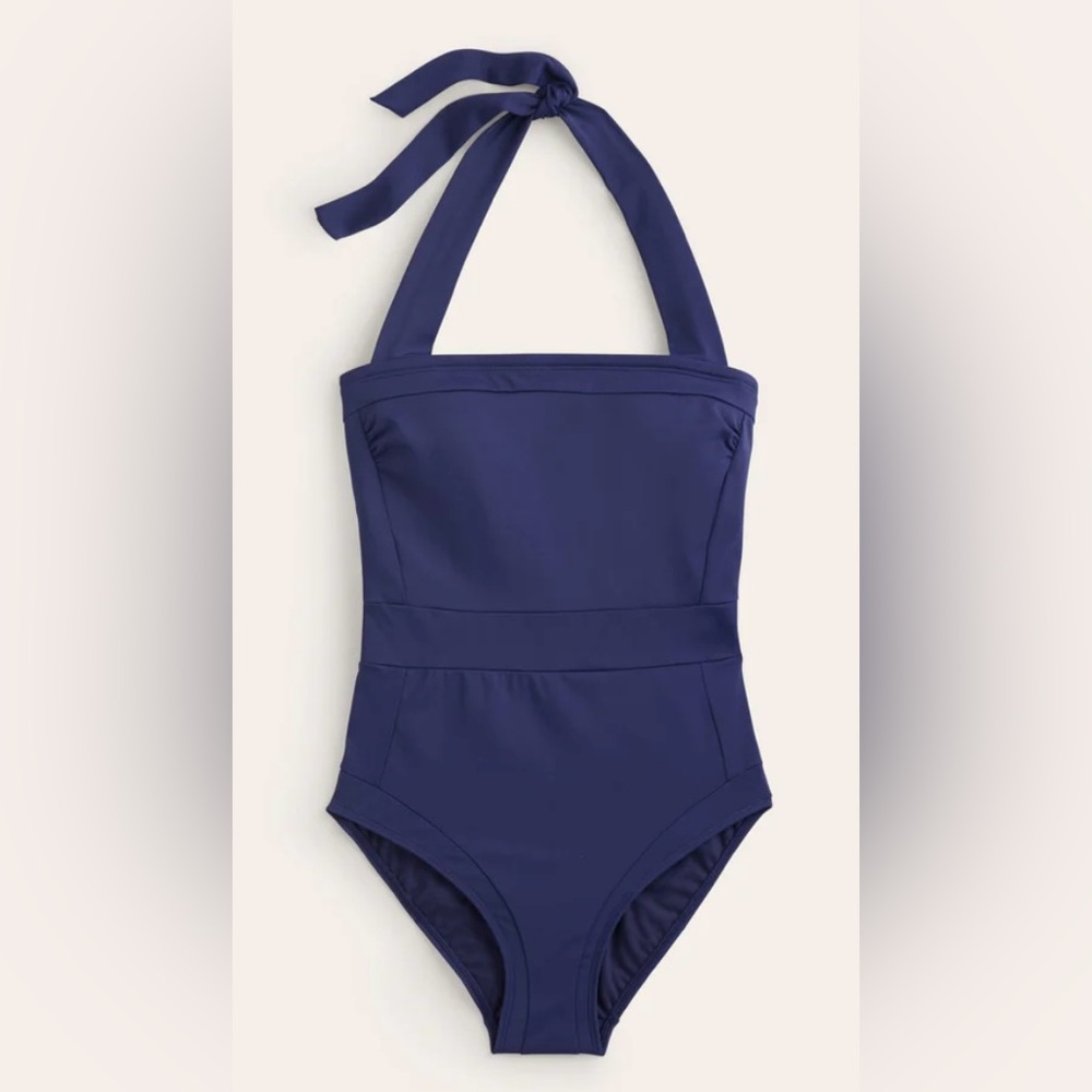 NWT boden Santorini Swimsuit - Navy US 10